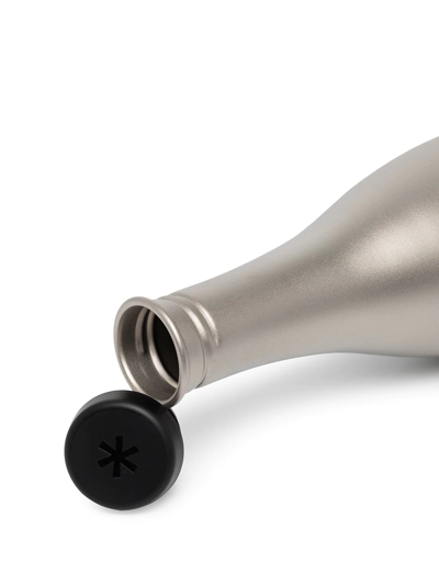 Snow Peak Titanium Saké Bottle 540ml In Silver