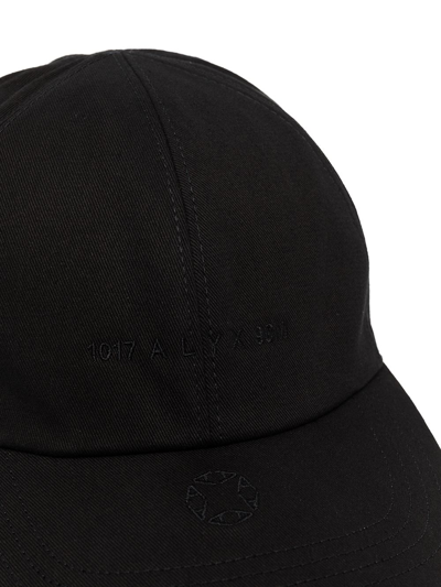 Shop Alyx Flat-peak Cap In Black