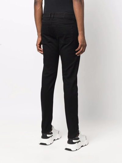 Shop Diesel Sleenker Slim-fit Jeans In Black