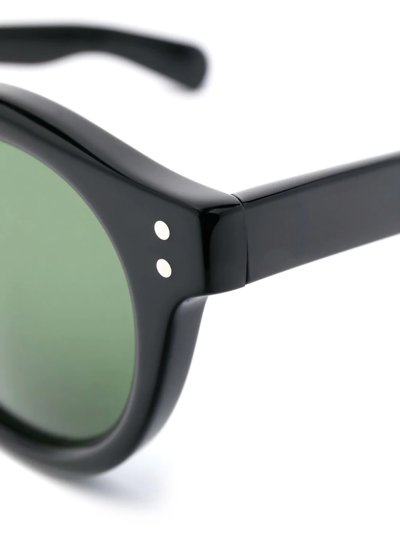 Epos Argos Round-frame Sunglasses In Black