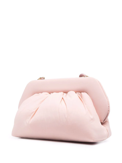 Shop Themoirè Bios Clutch Bag In Pink
