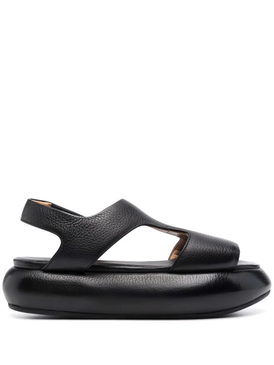 Shop Marsèll Ciambellona Platform Sandals In Black