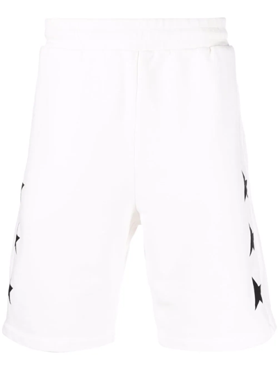 Shop Golden Goose Star-motif Track Pants In White