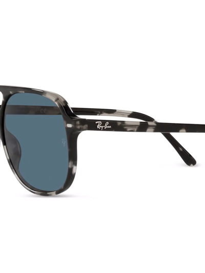 Ray Ban Bill Pilot-frame Sunglasses In Schwarz