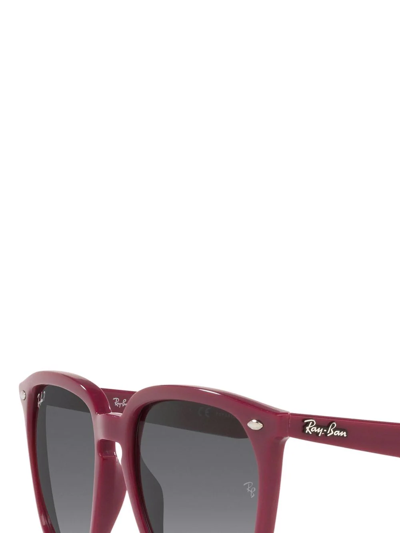 Shop Ray Ban Square-frame Sunglasses In Schwarz