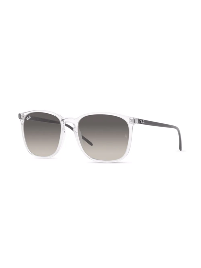 Ray Ban Square-frame Sunglasses In Grau