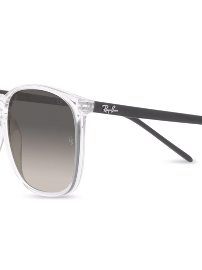 Ray Ban Square-frame Sunglasses In Grau