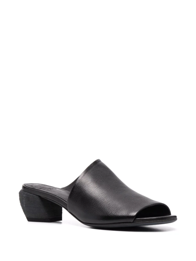 Shop Officine Creative Open-toe Leather Sandals In Schwarz