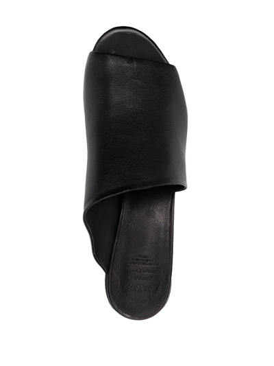 Shop Officine Creative Open-toe Leather Sandals In Schwarz