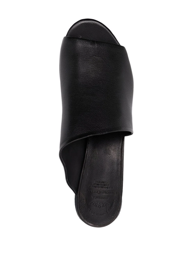 Officine Creative Open-toe Leather Sandals In Schwarz
