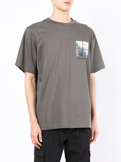 Shop Juunj Graphic-print T-shirt In Grau