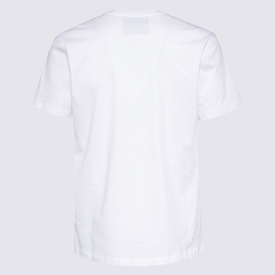 Shop Moschino White Cotton T-shirt