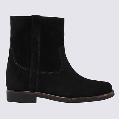 Shop Isabel Marant Black Suede Susee Boots