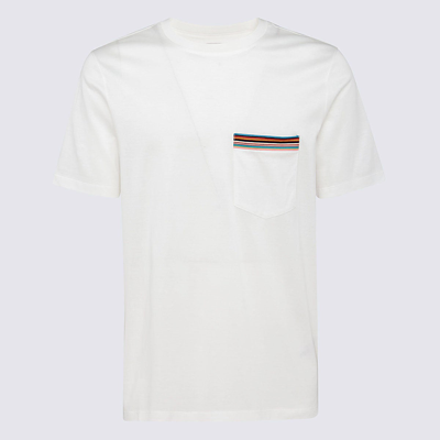 Shop Paul Smith White Cotton T-shirt