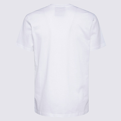 Shop Moschino White Cotton T-shirt