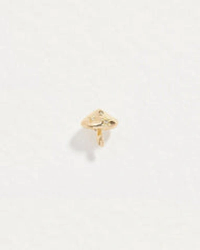 Pamela Love Piercing Mushroom Stud In Gold