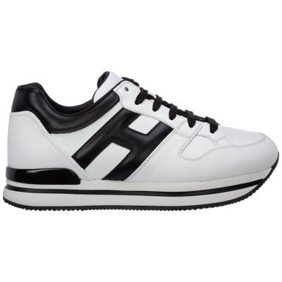 Shop Hogan Sneakers H222 Bianca Hxw2220t548hqk0001 In White/black