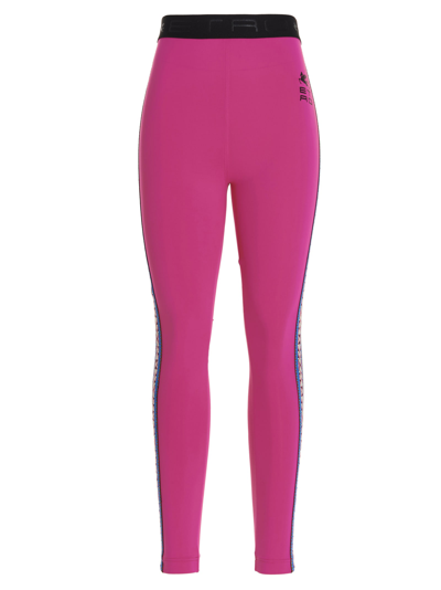 Etro Leggings With Logo In Pink