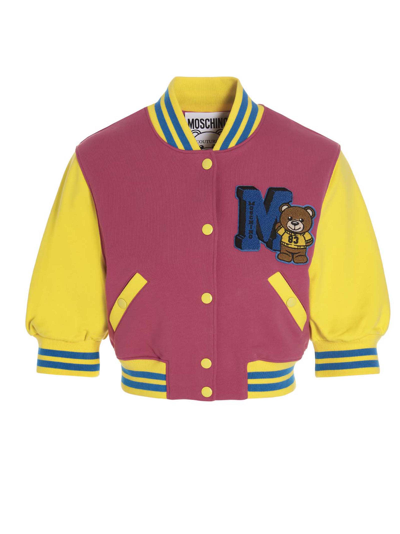 Shop Moschino Jacket In Multicolor