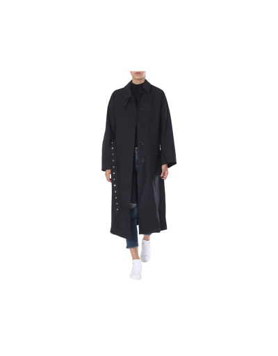 Shop Mackintosh Rosewell Trench In Black