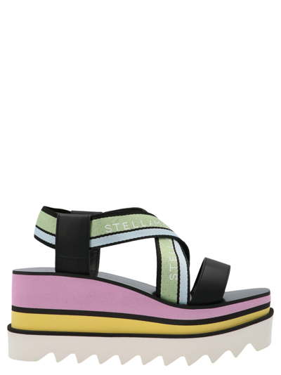 Shop Stella Mccartney Sneak Elyse Shoes In Multicolor