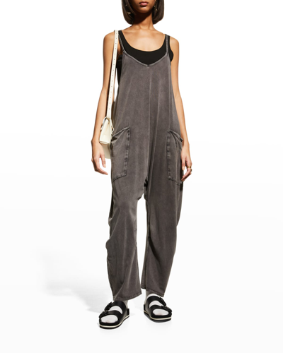 Shop Fp Movement By Free People Hot Shot Slouchy Jumpsuit In Black