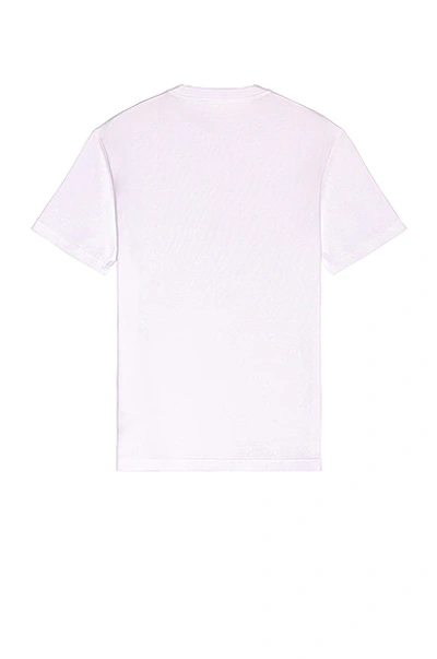Versace T-shirt In Bianco Ottico