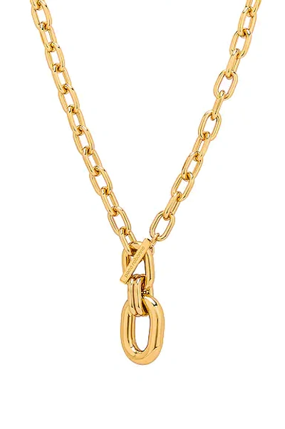 Shop Rabanne Xl Link Pendant Necklace In Gold