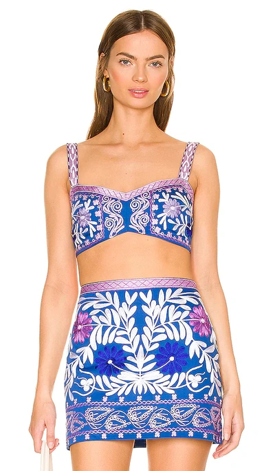 Shop Alexis Lei Top In Blue
