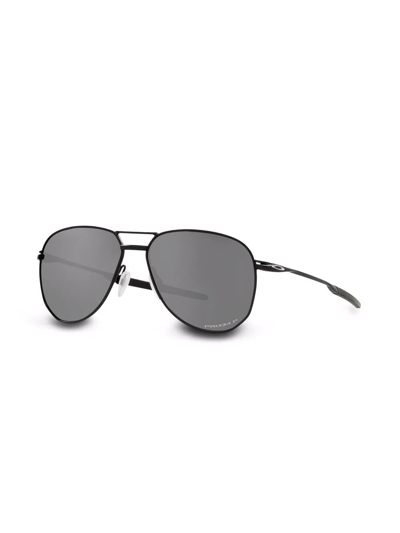Shop Oakley Contrail Pilot-frame Sunglasses In Black