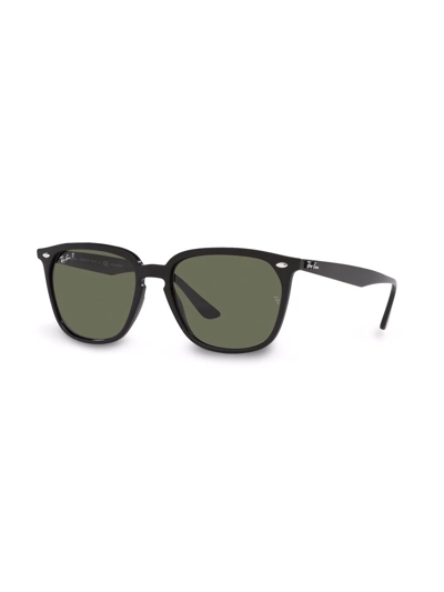 Ray Ban Square-frame Sunglasses In Grün