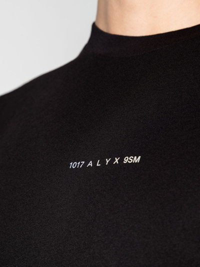 Shop Alyx Collection Logo-print T-shirt In Schwarz