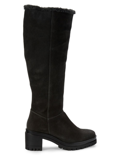 charles david thigh high boots