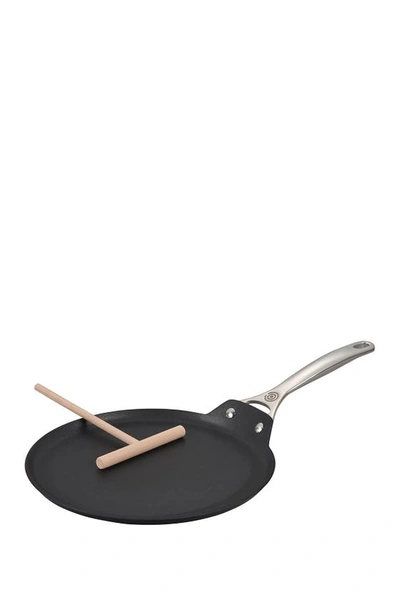 Le Creuset Toughened Nonstick Pro 11in Crepe Pan With $12 Credit In Black
