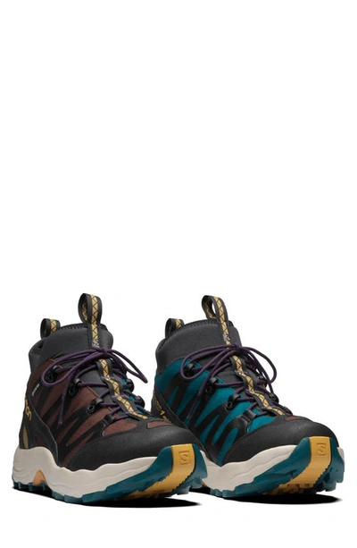 Salomon Xa Pro 1 Mid Gore-tex Waterproof Hiking Shoe In Brown Multi |  ModeSens