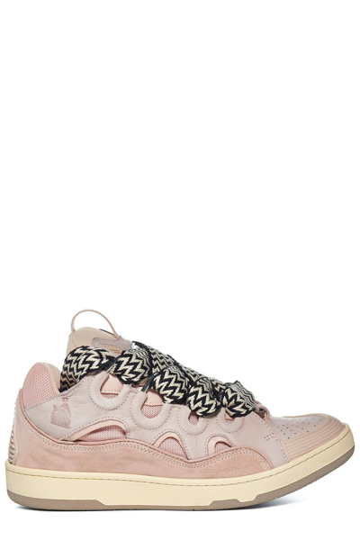 Shop Lanvin Curb Lace In Pink