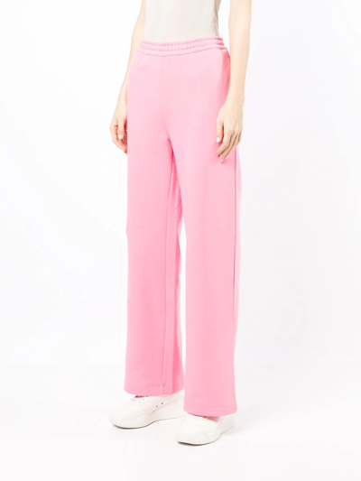 Shop Ps By Paul Smith Straight-leg Track Pants In Pink