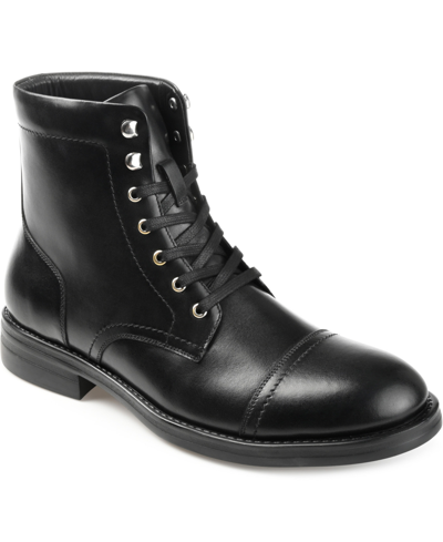 Shop Thomas & Vine Men's Darko Cap Toe Ankle Boot Men's Shoes In Black