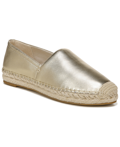 Shop Sam Edelman Women's Karlita Espadrille Flats Women's Shoes In Molten Gold