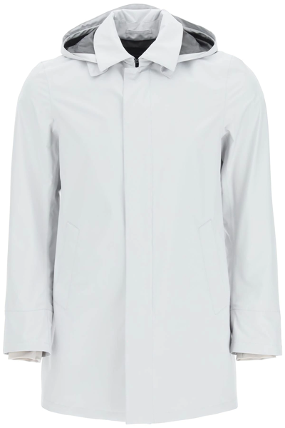 Shop Herno Laminar Laminar Gore-tex Windbreaker Jacket In Grey