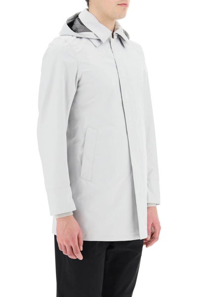 Shop Herno Laminar Laminar Gore-tex Windbreaker Jacket In Grey