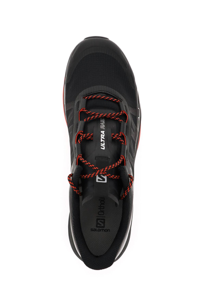 Shop Salomon Ultra Raid Sneakers In Black,red