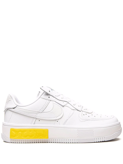 Shop Nike Air Force 1 Fontanka "white/summit White/photon Dust" Sneakers