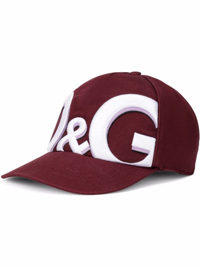 Dolce Gabbana Men s Enlarged d G Embroidered Logo Cap. In