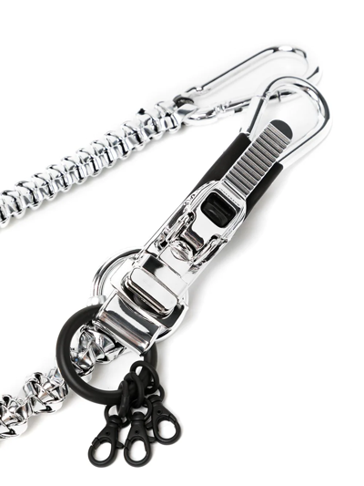 Shop Innerraum Chain-link Keyring In Silber