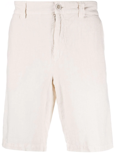 Shop 120% Lino Linen Bermuda Shorts In Nude