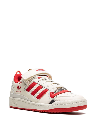 Shop Adidas Originals X Home Alone Forum Low Sneakers In White