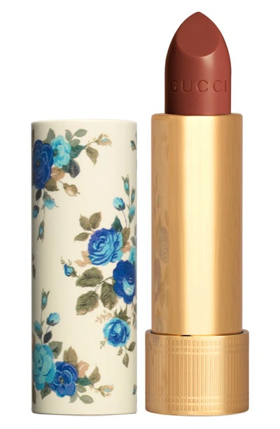 Shop Gucci Lunar New Year Rouge À Lèvres Voile Sheer Lipstick In 203 Mildred Rosewood