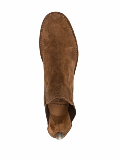Officine Creative Kent 005 Ankle Boots In Brown