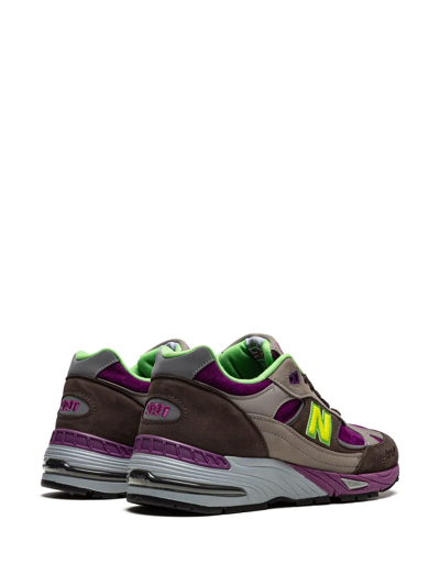 New Balance X Stray Rats 991 Low-top Sneakers In Grey
